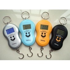 Весы кантер безмен LCD WH-A04 Smile 0.01-40 кг, черный