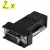 Удлинитель VGA  по витой паре LAN