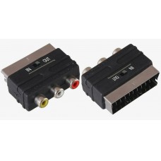 Переходник Scart - RCA двусторонний Арбаком APP-185 / SK10