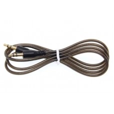 Кабель Aux 3.5-3.5 силикон цветной эконом 1m