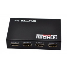Сплиттер разветвитель сигнала HDMI 4 порта 1080P v1.4 H138 A1847