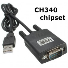 Кабель USB-COM RS232 чип CH340