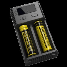 Зарядное сетевое для батарей 18650 Nitecore New i2
