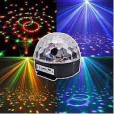 Светильник диско шар MP3 "Crystal Magic Ball"