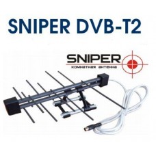 Антенна комнатная Sniper DVB-T2