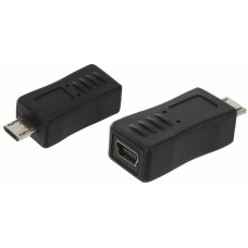 Переходник Mini usb гнездо - micro usb штекер