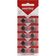 батарейка AG12 LR43 386A smartbuy