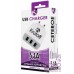 Зарядное сетевое сзу usb 3x Krutoff CH-04