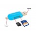 Картридер с micro OTG Perfeo PF-VI-0004
