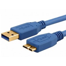 Кабель micro USB 3.0  тип B Defender 1.8m позолоч