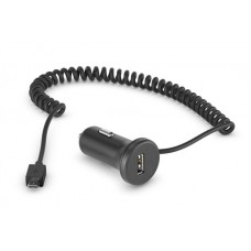 Зарядное автомобильное азу usb 2x + micro Spiraler 2a