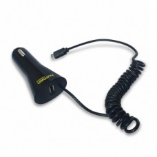Зарядное автомобильное азу usb + i5 Spiraler 2.1a
