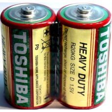 батарейка R20 Toshiba солевая
