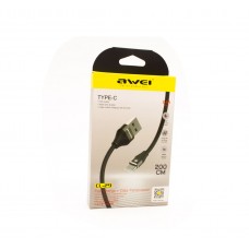 Кабель USB Type-C Awei CL-29 2m
