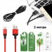 Кабель Micro USB Hoco X14 2m красный