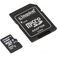 MicroSd 64Gb Kingston UHS-I Canvas Select