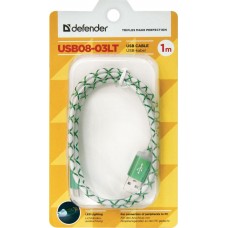 Кабель Micro USB USB08-03LT LED светящийся