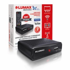 Ресивер DVB-T2 Lumax DV1111HD с поддержкой интернет