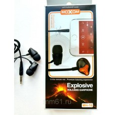 Наушники вакуумные с микрофоном Moxom MH-16