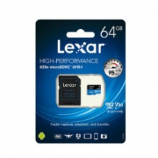 MicroSd 64Gb Lexar UHS-I 633x