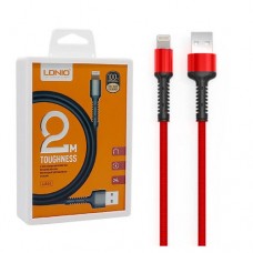 кабель для Apple Lightning USB LDNIO LS64 Toughness 2m