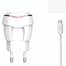 Зарядное сетевое сзу USB 2x Moxom KH-35 + micro