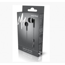 Наушники гарнитура тел Smartbuy M1 (SBH-112K-111K)