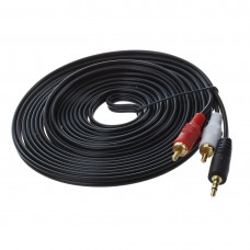 Кабель Aux 3.5 штекер - 2RCA 5m