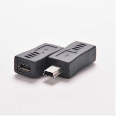 Переходник Micro usb гнездо - mini usb штекер