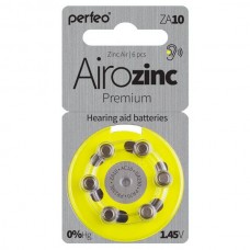 Батарейка ZA10 Airozinc Premium для слух аппаратов