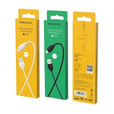 Кабель для Apple Lightning USB Borofone BX19 1m черный