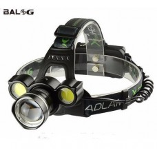 Фонарик налобный X-BALOG C878 2COB T6 Zoom