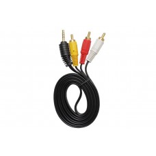 Кабель Aux 3.5 штекер - 3RCA 3м