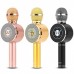 Колонка микрофон Bluetooth Mp3 караоке WS-668 led
