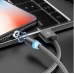 Кабель USB Type-C / Lightning /Micro 3в1 магнитный 360 X-Cable LED светящ