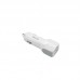Зарядное автомобильное азу usb 2x Hoco Z23 2.4A белый