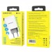 Зарядное сетевое сзу USB 4x Borofone BA43A быстрое QC 3.0 бел