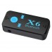 Адаптер Bluetooth аудио приемник wireless receiver X6 BT-450 microSd