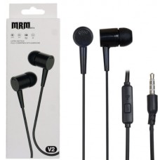 Наушники вакуумные с микрофоном MRM V2 черн