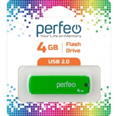 Флешка USB 4Gb Perfeo C05 Green