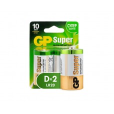 батарейка LR20 GP Alcaline