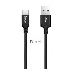 Кабель USB Type-C Hoco X14 2m черный