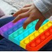 Антистресс пупырка Pop-It Квадрат RGB