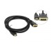 Кабель DVI-D штек - hdmi штек Perfeo (D8001), 2m