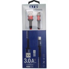 Кабель USB Type-C STD CY134 1m красн