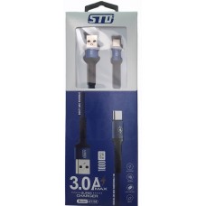 Кабель USB Type-C STD CY134 1m синий
