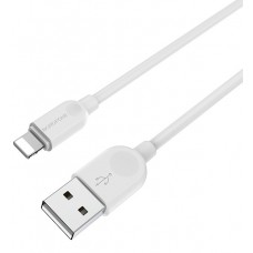 кабель для Apple Lightning USB Borofone BX14 3m бел
