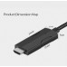 кабель для Apple Lightning / Type-C / Micro HDTV HDMI Mirascreen LD15-3D 4K UHD