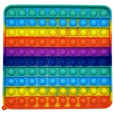 Антистресс пупырка Pop-It Квадрат RGB 10x10 19cm