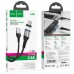 Кабель Micro USB магнитный Hoco U96 черн